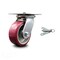 Service Caster 5 Inch Heavy Duty Poly on Aluminum Caster with Roller Bearing and Swivel Lock SCC-35S520-PAR-BSL - alternate 1